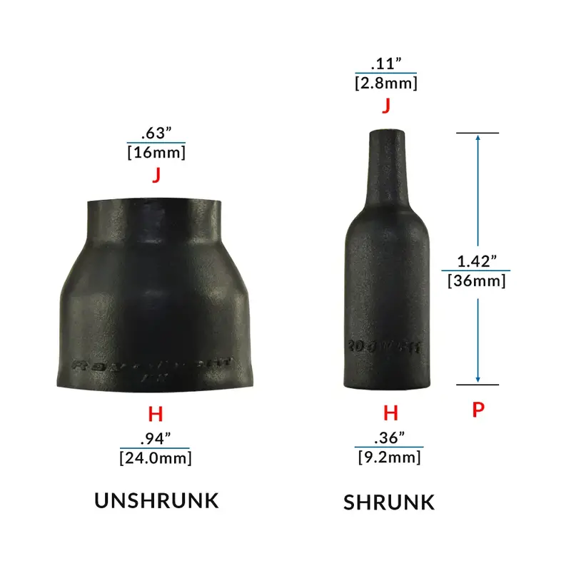 204W511-25-0 Raychem/Te Connectivity Shrink Boot 1