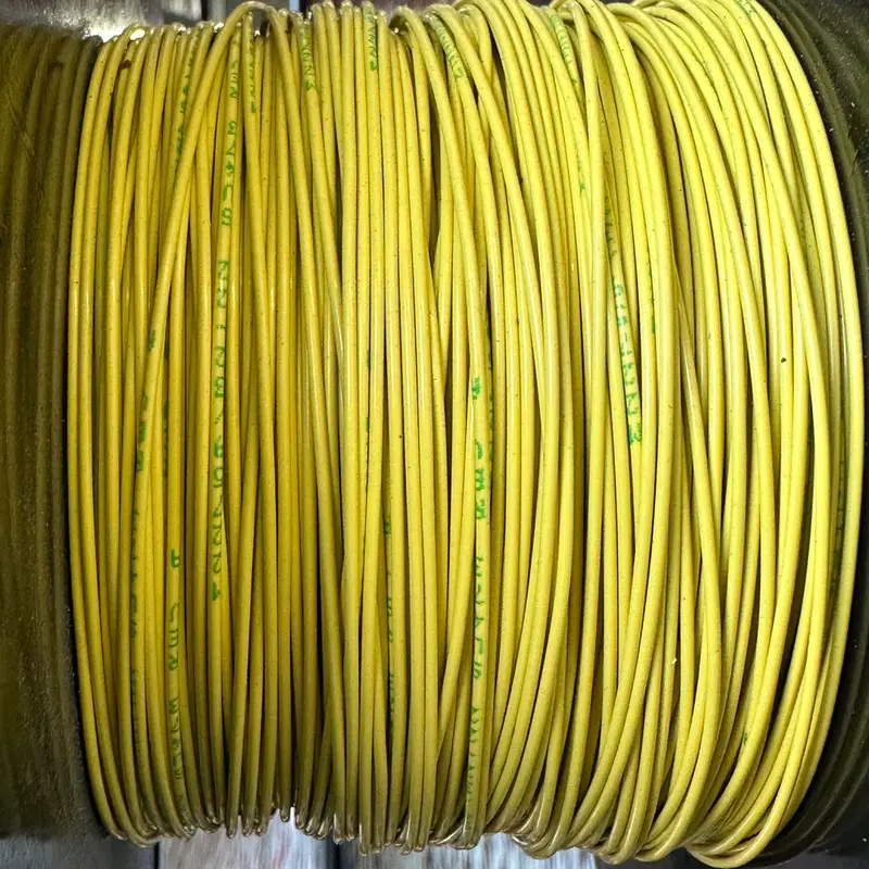 22 Awg Yellow Tefzel Wire M22759/32-22-4 (Spool) 1
