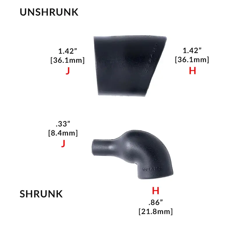 222A152-25-0 Raychem/Te Connectivity Shrink Boot 1