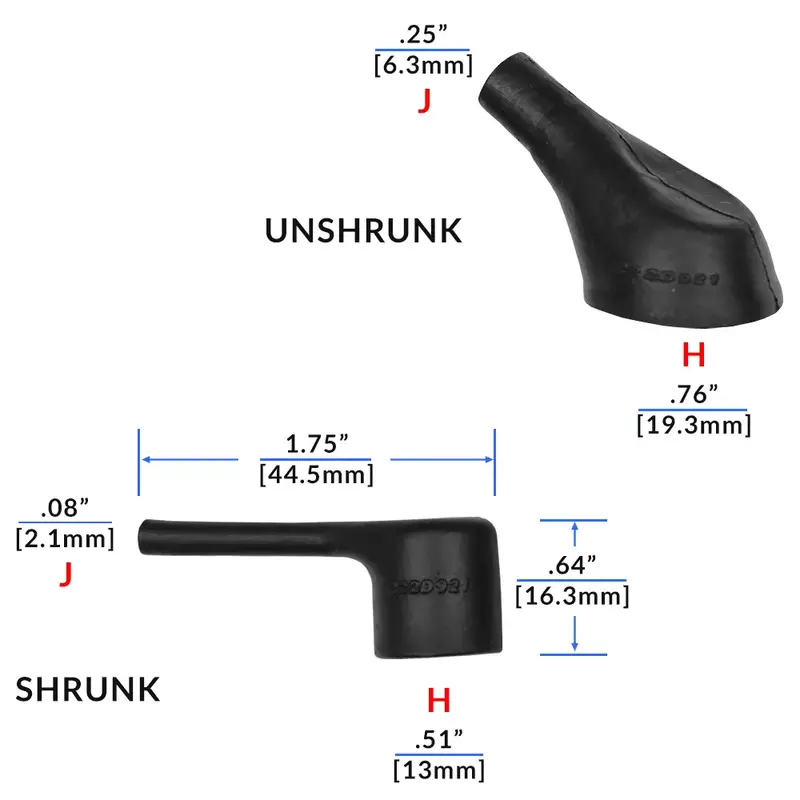 222D921-25/225-0 Raychem/Te Connectivity Shrink Boot With Adhesive 1