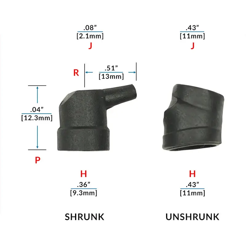 224W221-25-0 Raychem/Te Connectivity Shrink Boot 1