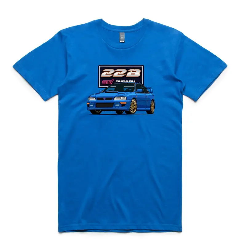 22B Front With Badge - Short Sleeve T-Shirt 1