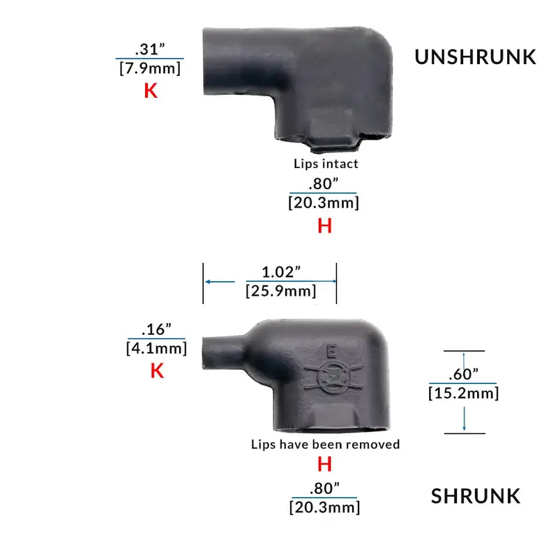 234A011-25-0 Raychem/Te Connectivity Shrink Boot 1