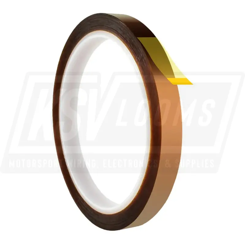 3/8" Kapton High Temperature Polyimide Tape 1