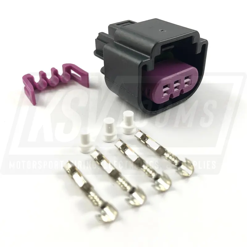 3-Way Connector Kit For Motec E85 Ethanol Flex Fuel Sensor (22-20 Awg) 1