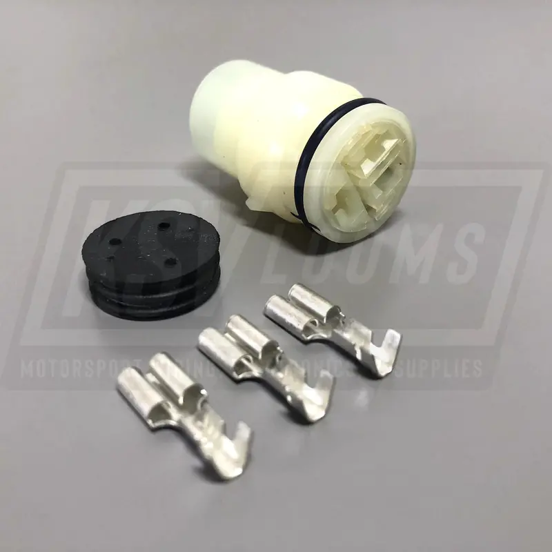 3-Way Connector Kit For Nippon Denso Round Alternator Regulator 1