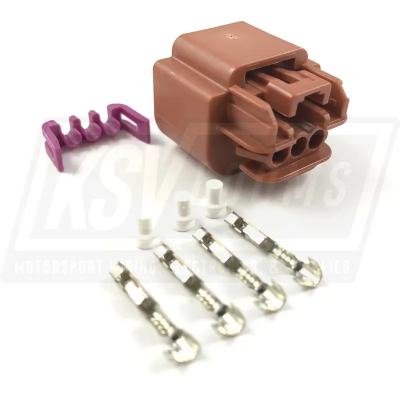3-Way Connector Kit For Proefi Continental E85 Ethanol Flex Fuel Sensor (22-20 Awg) 2