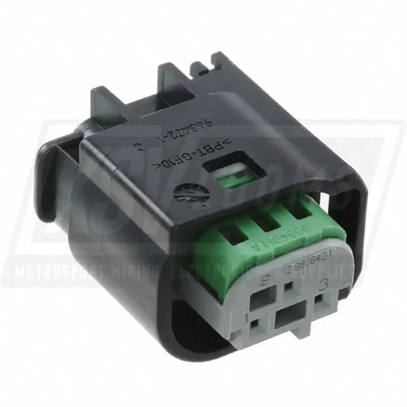 3-Way Connector Kit, Te Amp 2-967642-1 Mqs Series (24-22 Awg) 1