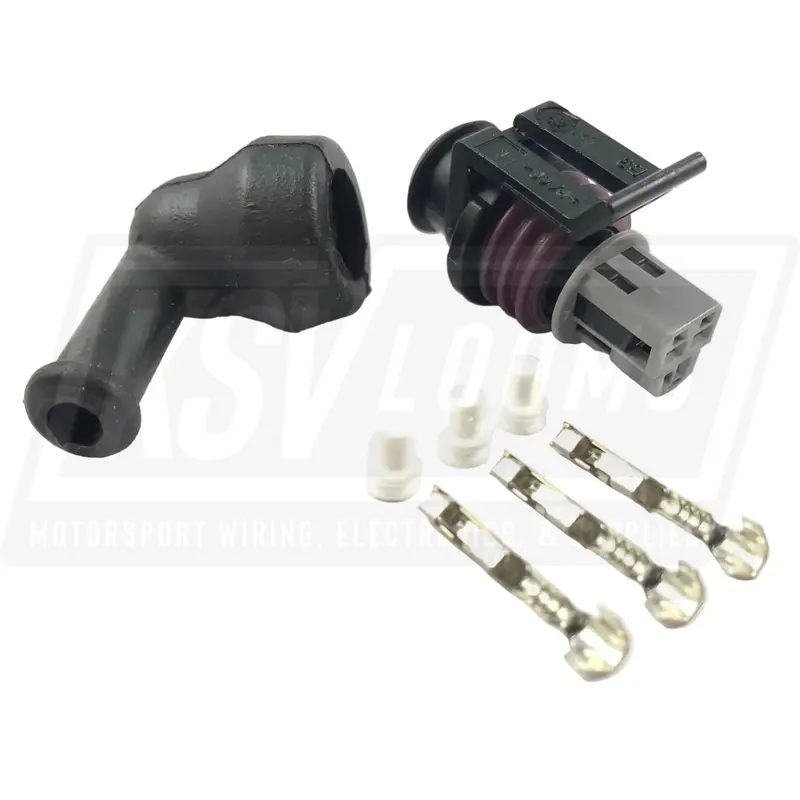 3-Way Connector Kit W/ Boot, Aptiv (Delphi) Gt150 Pressure Sensor (22-20 Awg) 1