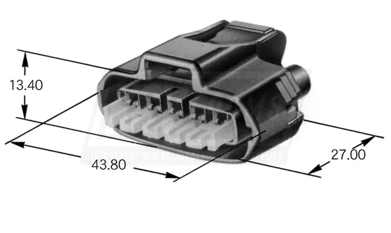 5-Way Connector Kit, Sumitomo 7283-1057-30 090Ii Sealed Series (22-20 Awg) 1