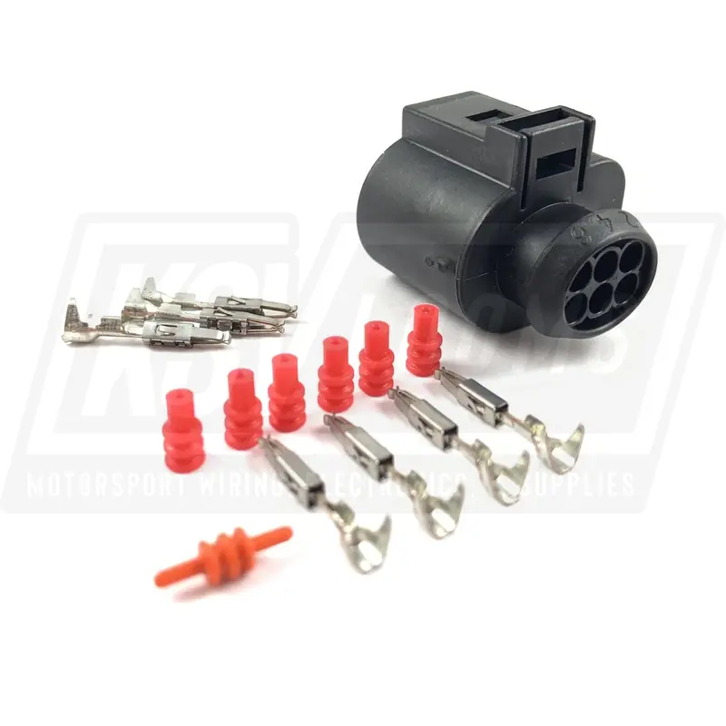 6-Way Connector Kit For Bosch Lsu 4.9 Lambda Sensor (24-20 Awg) 2