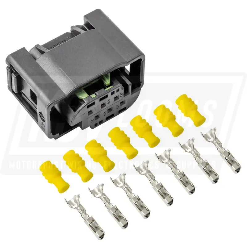 6-Way Connector Kit Same As Bosch D261.205.358-01 For Dbw Throttle Body (24-20 Awg) 1