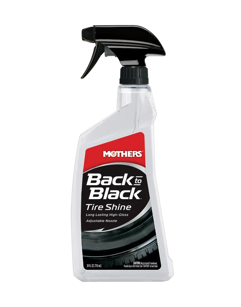 Back-To-Black® High-Gloss Tire Shine 1