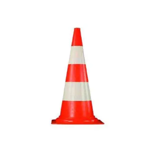 Balise De Chantier - Cône Pvc Souple 50Cm 1