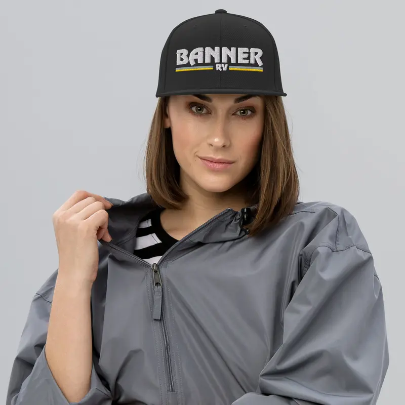 Banner Rv Snapback Hat 1