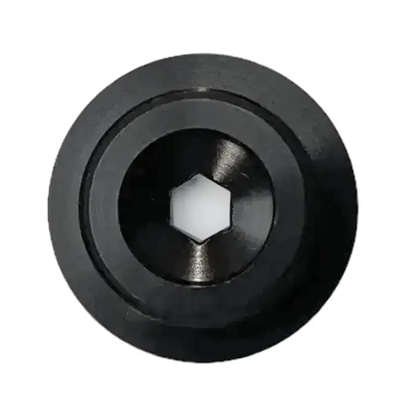 Beringer Crank Spindle Fixing Bolt Alloy Black - Black 1