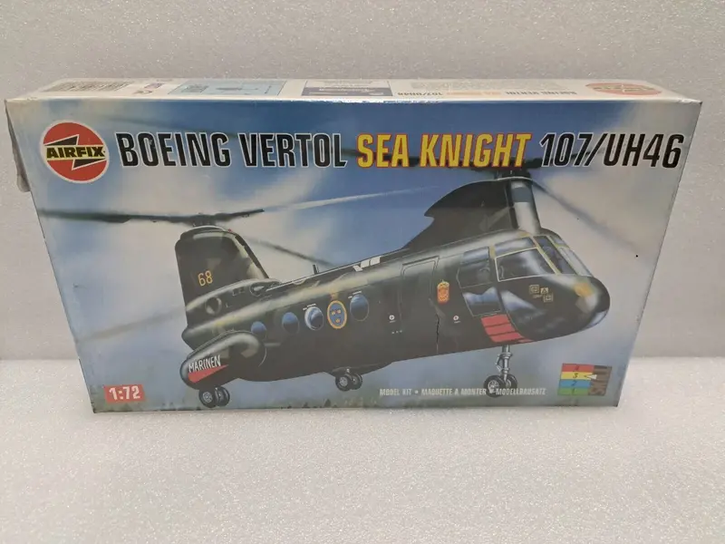 Boeing Vertol Sea Knight Helicopter 1:72 Model Kit Airfix 03051 Sealed 1