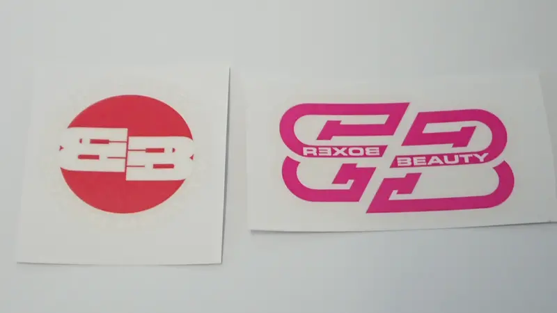 Boxer Beauty Sti Style Clear Stickers (Assorted) 1