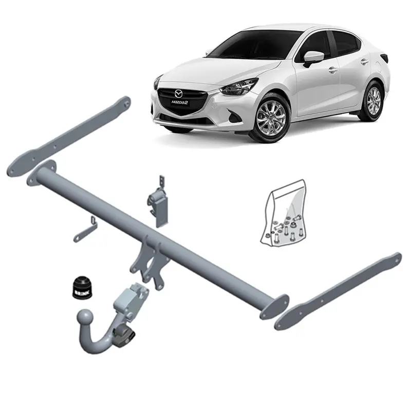 Brink Detachable Towbar For Mazda 2 Hatchback (08/2014 - On) 1
