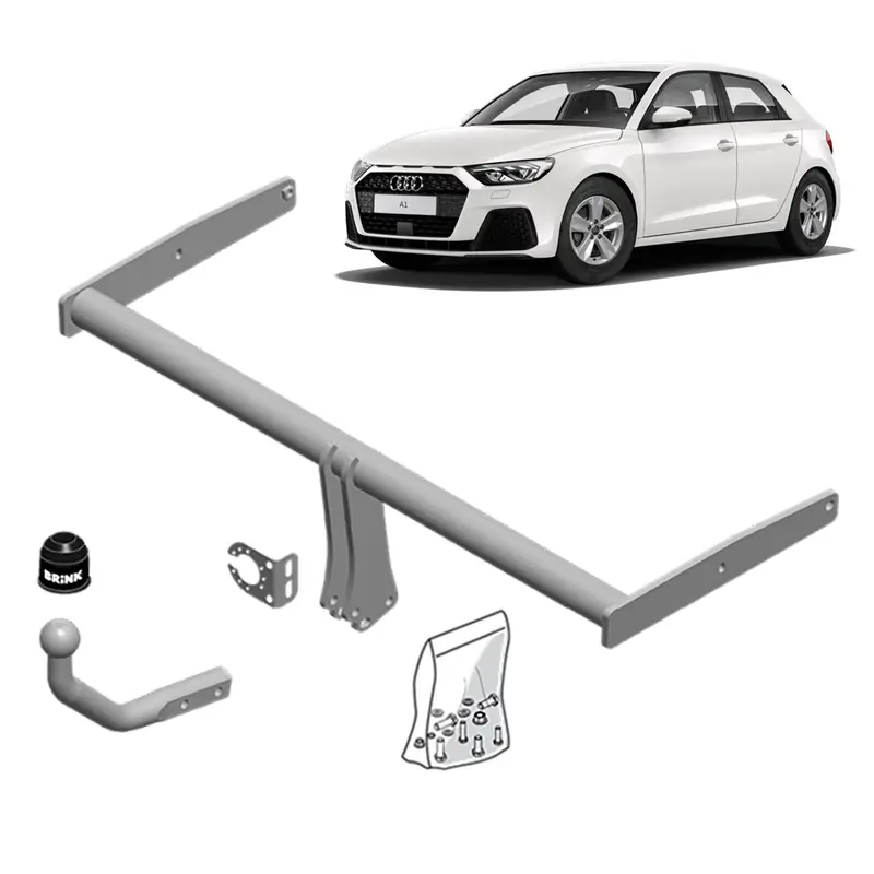 Brink Towbar European For Audi A1 (11/2011 - On), Audi A1 (05/2010 - 04/2015), Volkswagen Polo (03/2009 - On) 1