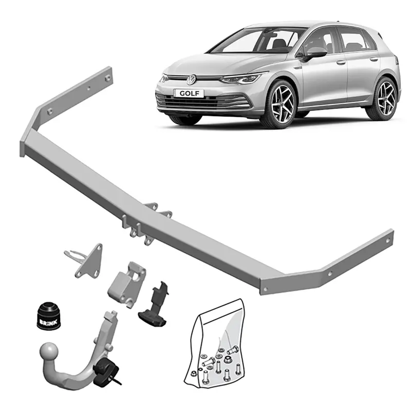 Brink Towbar European For Audi A3 (07/2008 - On), Volkswagen Golf (10/2008 - On) 1