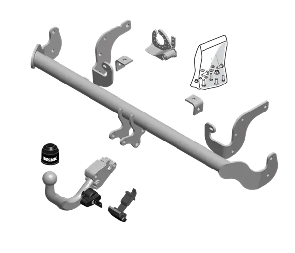 Brink Towbar European For Citroen C4 (08/2015 - On) 1