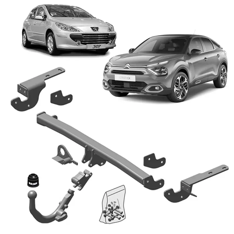 Brink Towbar European For Citroen C4 (11/2004 - 12/2018), Ds4 (11/2004 - 12/2018), Ds Ds 4 / Ds 4 Crossback (11/2004 - 12/2018) 1