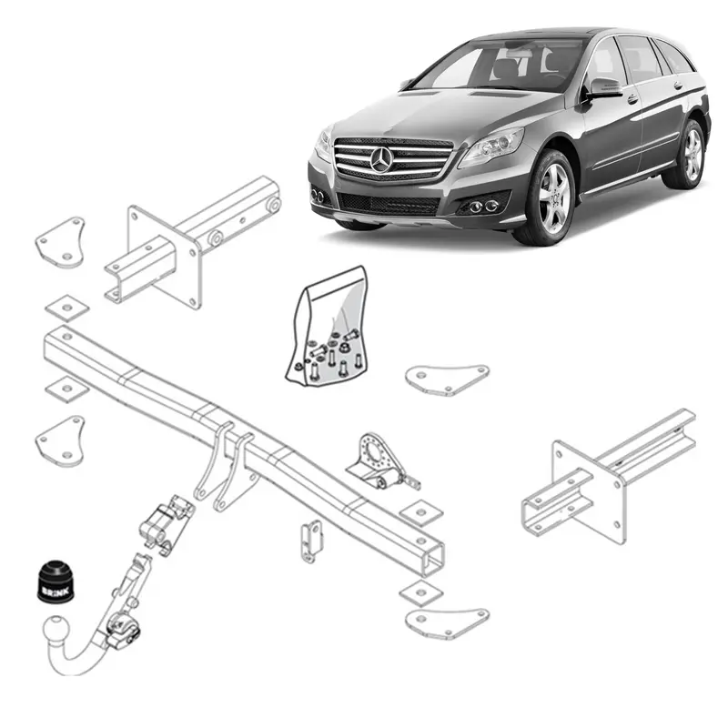 Brink Towbar European For Mercedes-Benz R-Class (07/2005 - 12/2014) 1