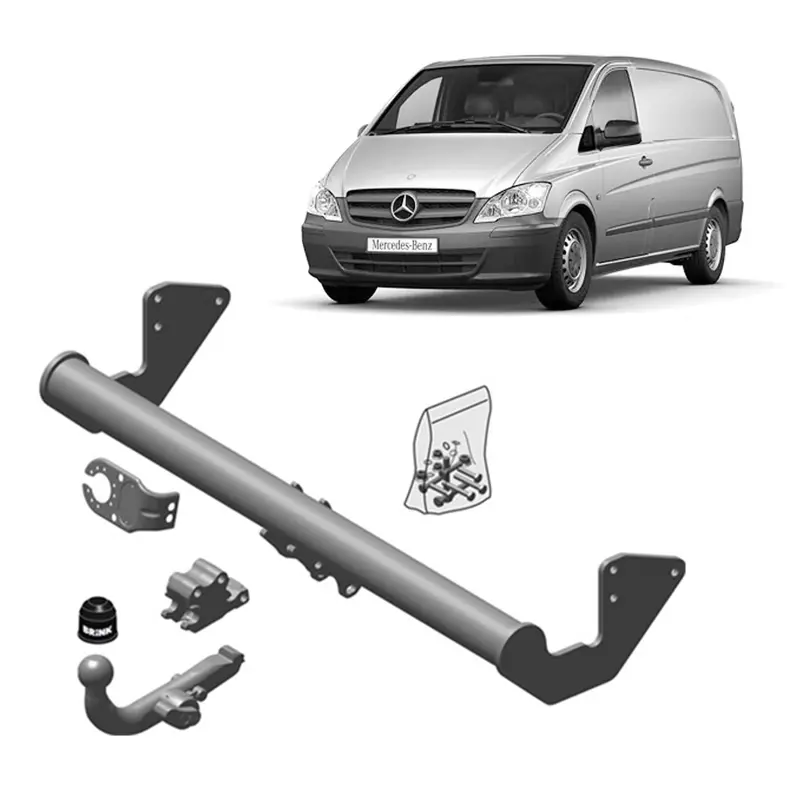 Brink Towbar European For Mercedes-Benz Vito (09/2003 - On), Valente (09/2003 - On), Vito / Mixto (09/2003 - On) 1