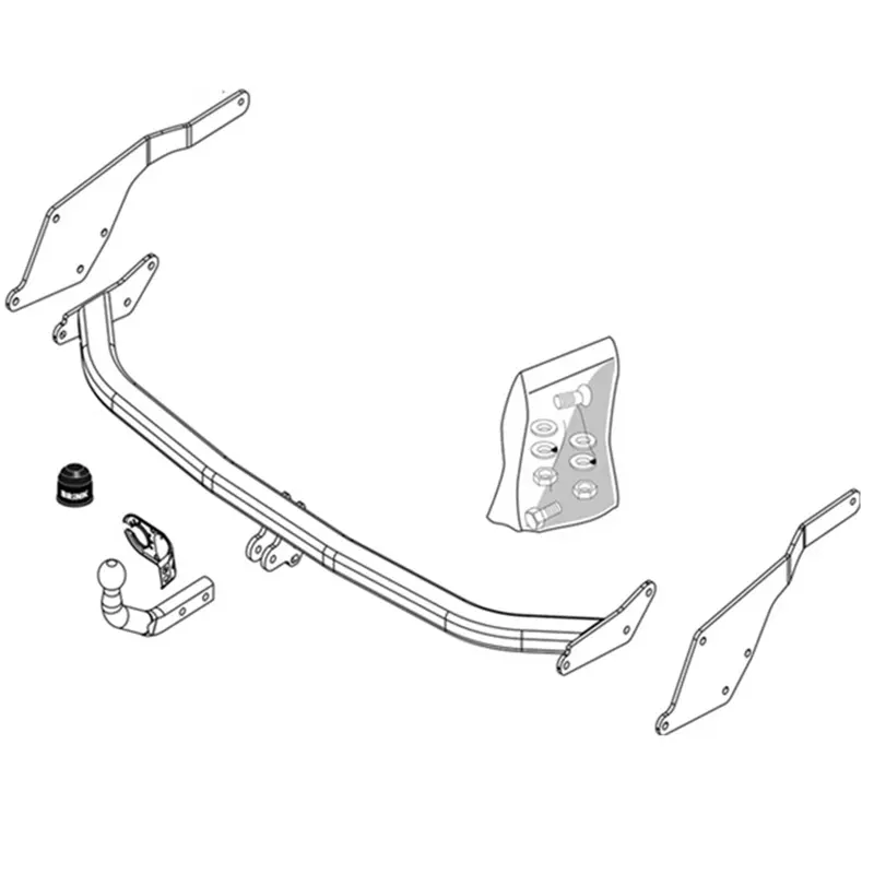 Brink Towbar European For Renault Espace (11/2002 - 2008) 1