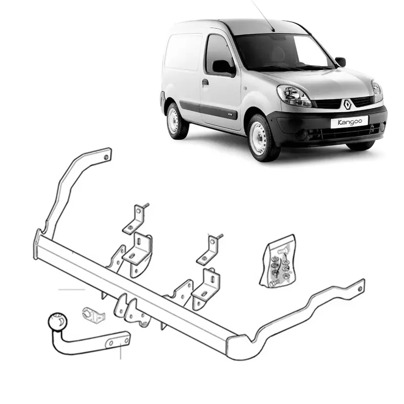 Brink Towbar European For Renault Kangoo (09/2004 - On) 1