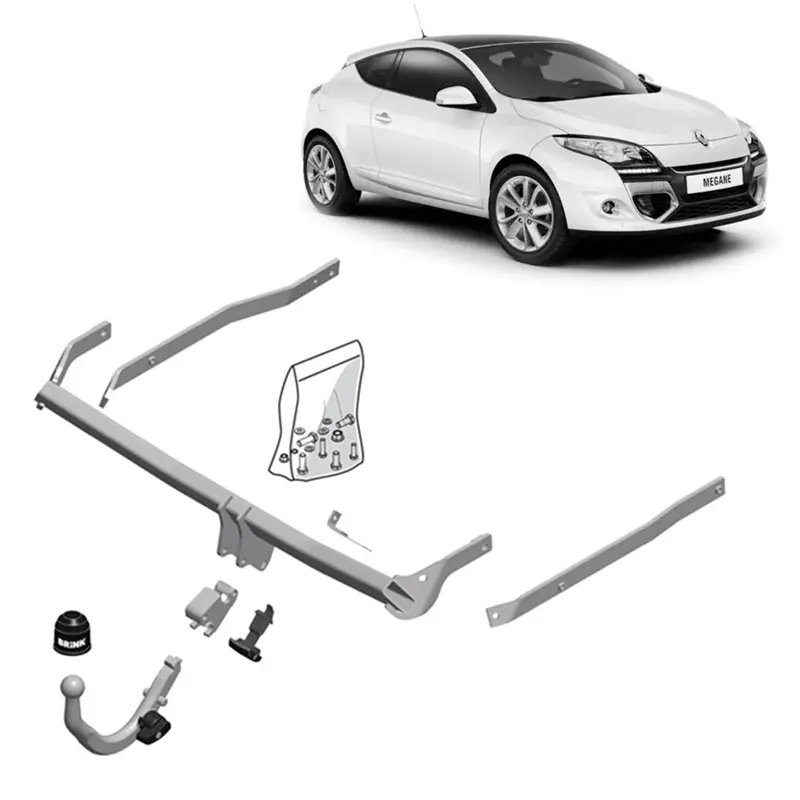 Brink Towbar European For Renault Megane (08/2003 - On), Renault Megane (02/2009 - 2016) 1