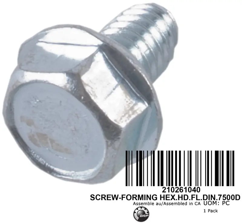 Brp Hex. Flange Screw M6 X 10 1