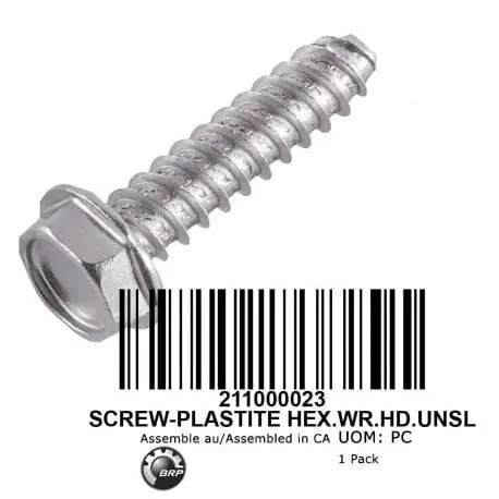 Brp Hex Screw 10 14 X 7/8" 1