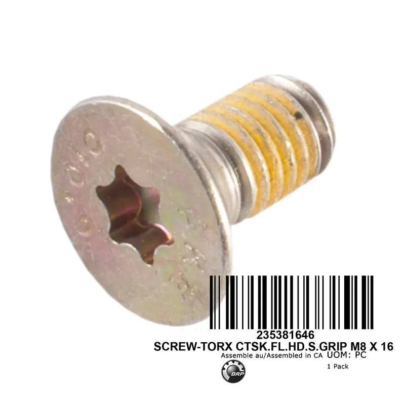 Brp Torx Head Screw 16 X 8 Mm 1