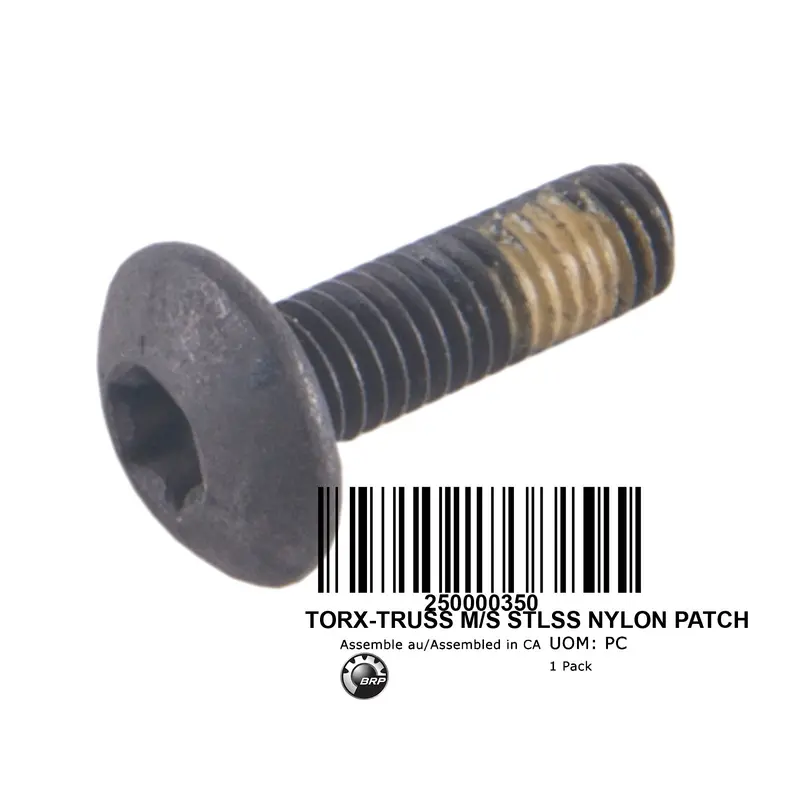 Brp Torx Truss Screw M6 X 20 1