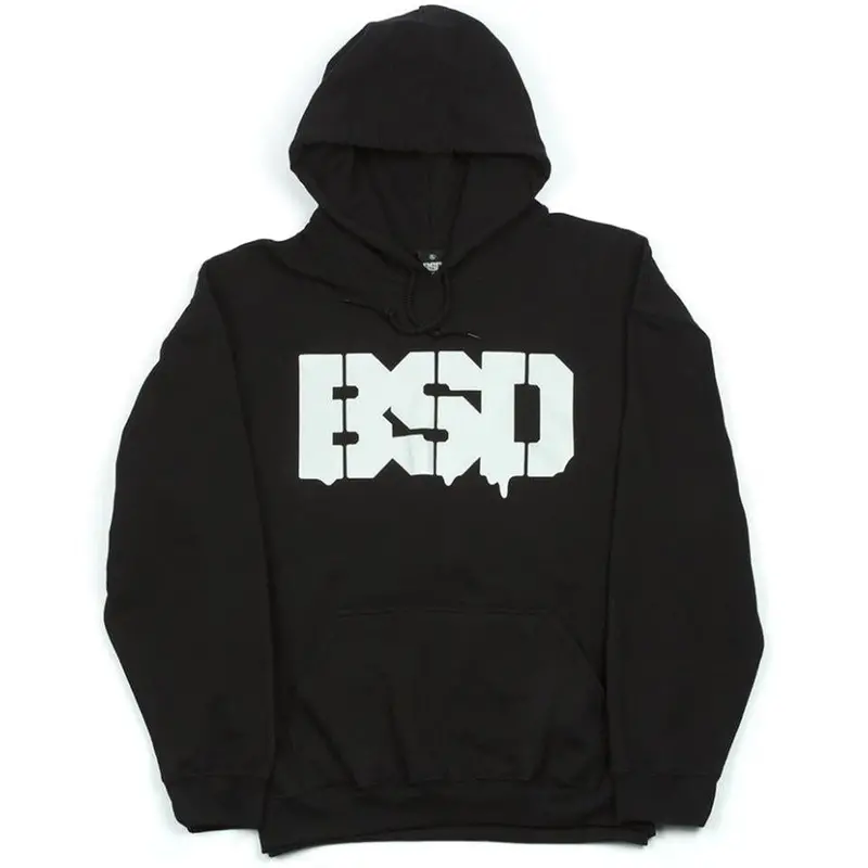 Bsd Drip Hoodie - Black 1