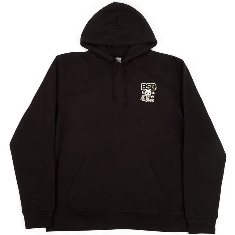 Bsd More Speed Pullover Hoodie - Black 1