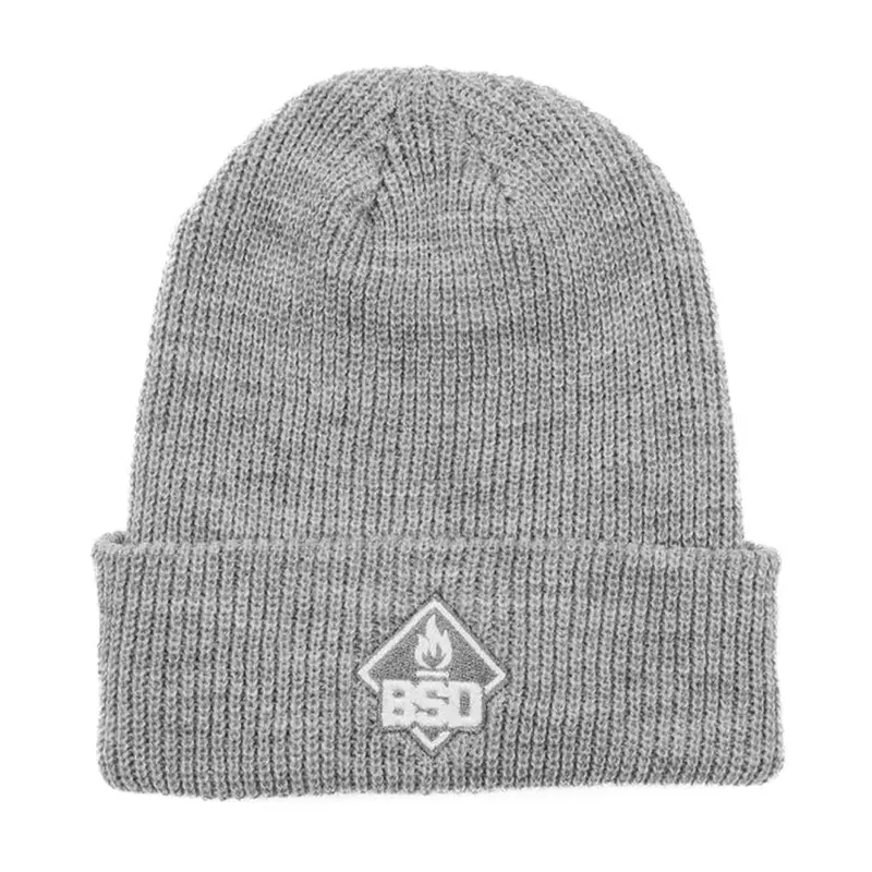 Bsd Roastin Beanie - Heather Grey 1