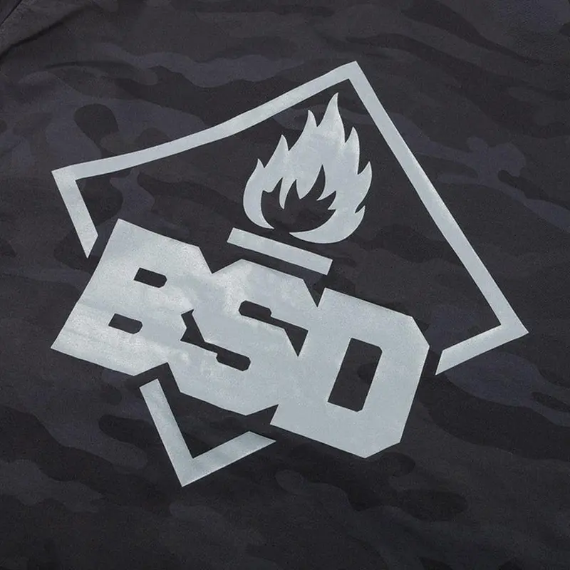 Bsd Roastin Jacket - Black Camo 5