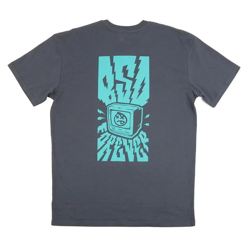 Bsd Switched On T-Shirt - Petrol Blue 1