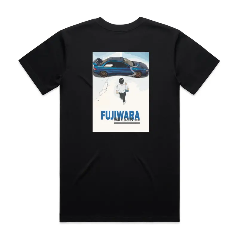 Bunta Fujiwara 2 Door - Short Sleeve As Colour Staple T-Shirt 5