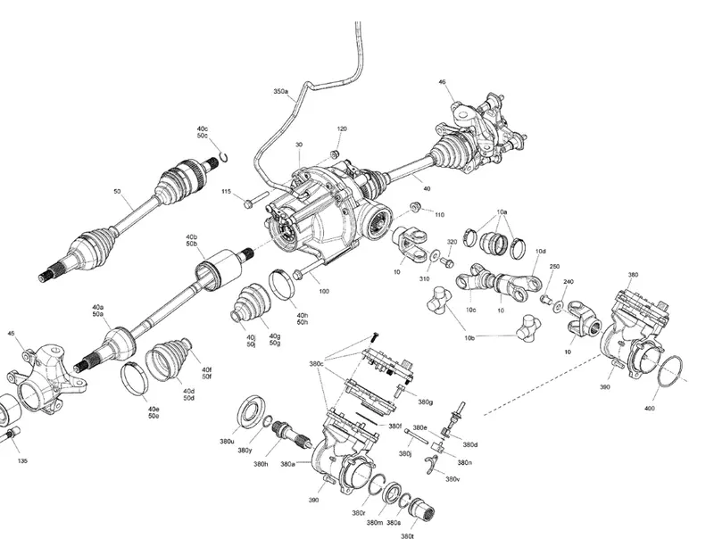 Can-Am Actuator Assembly 1