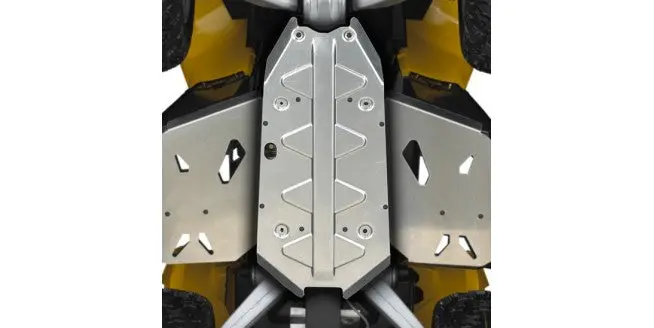Can-Am Central Chassis Skid Plate 1