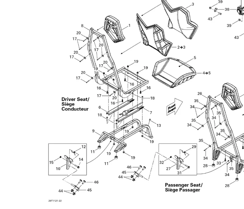 Can-Am Latch Seat Spring (708000680) 1