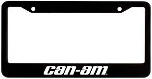 Can-Am License Plate Frame 1