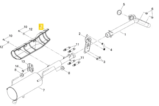 Can-Am Outlander Heat Shield 1