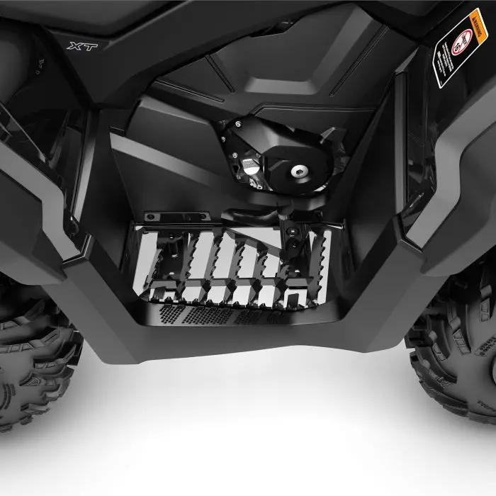 Can-Am Outlander Self-Clearing Footwells 1