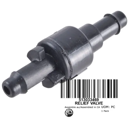 Can-Am Relief Valve 1