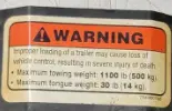 Can-Am Warning Decal 1
